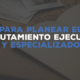 planear el reclutamiento